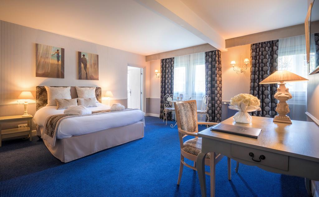 Best Western Plus Hostellerie Du Vallon Trouville-sur-Mer Exterior foto